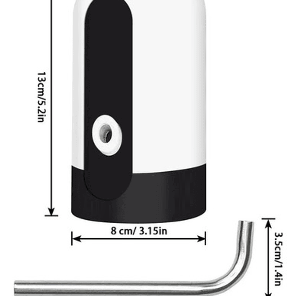 Bomba Eléctrica Usb Recargable Haiz Para Galón De Agua De 20 Litros 8