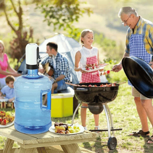 Bomba Eléctrica Usb Recargable Haiz Para Galón De Agua De 20 Litros 10
