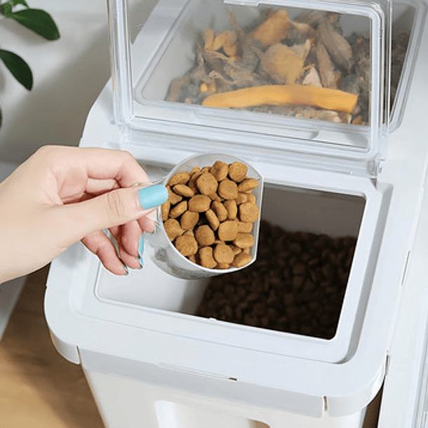Contenedor De Alimentos Para Mascota Colores Al Lazar Roro Contenedores 7k Comida Perro Cosas De Gatos 8
