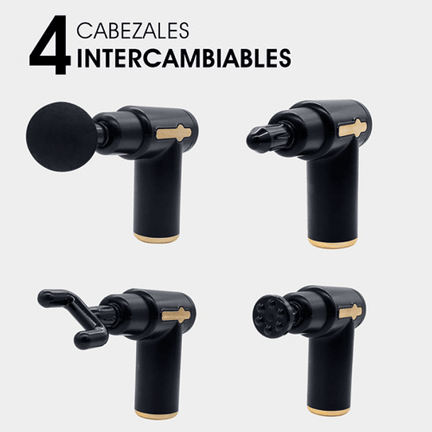 Pistola Masaje Relajación Muscular Portátil 6 Velocidades Color Verde 5