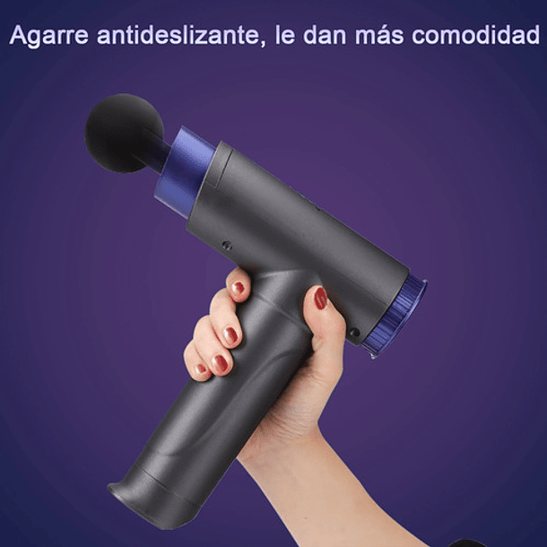 Pistola De Masaje Muscular Percusión Masaje 22 Velocidades 5