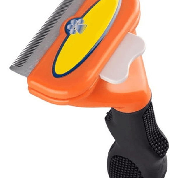 Cepillo Peine Perro Pelo Corto M Deslanador Premium Funamei Color 4