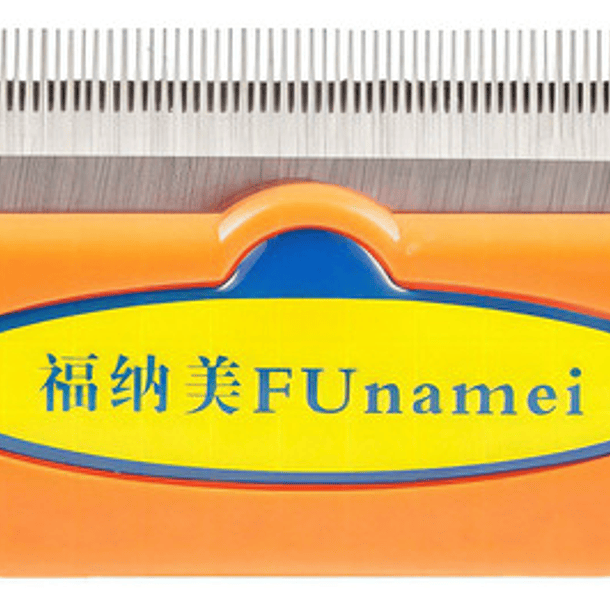 Cepillo Peine Perro Pelo Corto M Deslanador Premium Funamei Color 5