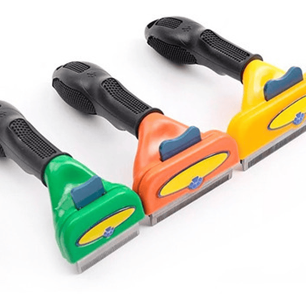 Cepillo Peine Perro Pelo Corto M Deslanador Premium Funamei Color 6