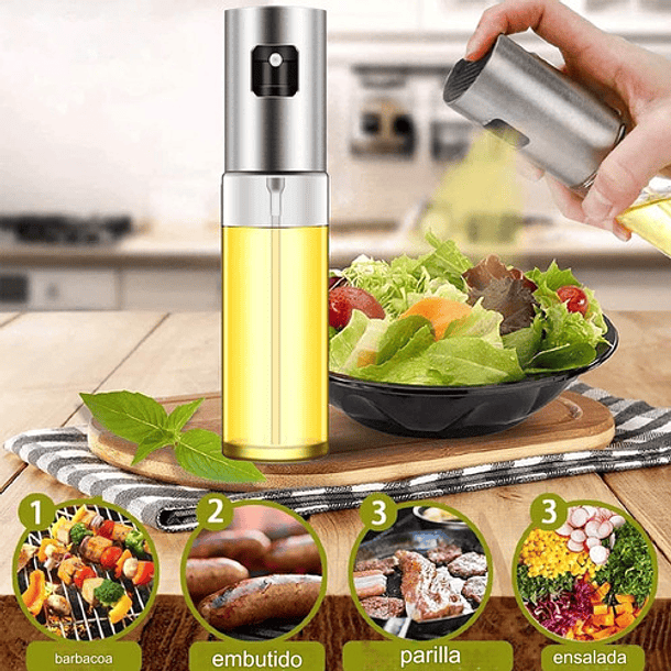 Spray Rociador De Aceite 100ml 4