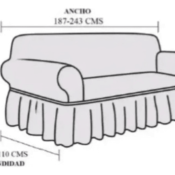 Cubre Sofá Sillón 100% Turco 3+1+1 ! Color Rojo Italiano Turco 3-1-1 2