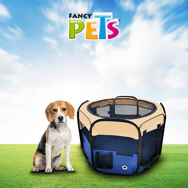 Corral Plegable Para Perro Mediano Casa Corral Mascotas 7