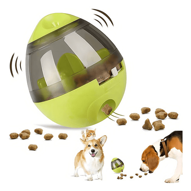 Juguete Interactivo Para Perros Para Derramar Comida Juego Color Verde 1