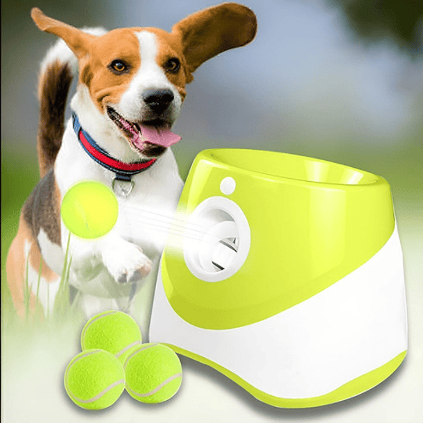 Lanzador De Pelotas Automatico Roro Juguete Interactivo Perros Lanza Pelota 3