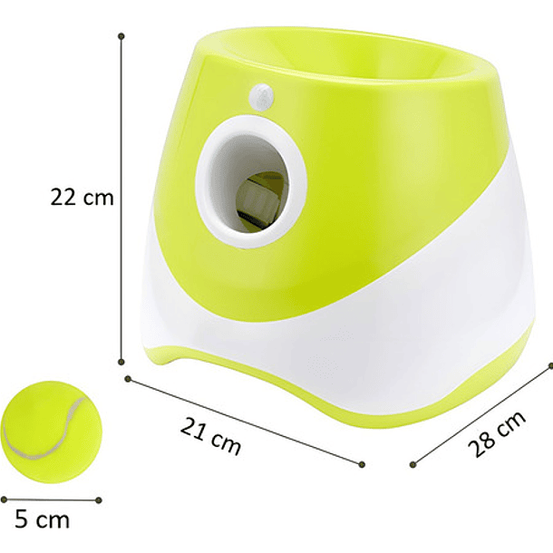 Lanzador De Pelotas Automatico Roro Juguete Interactivo Perros Lanza Pelota 4