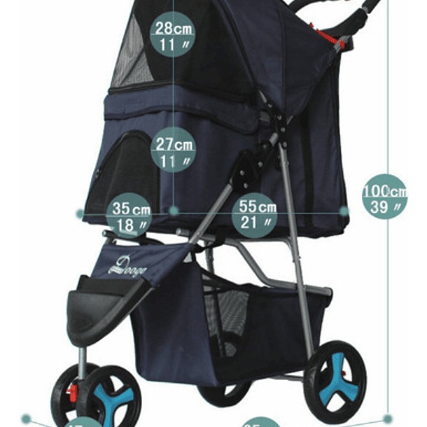 Coche De Paseo Para Mascotas 2