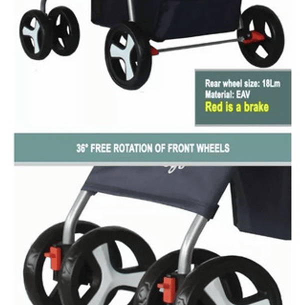 Coche De Paseo Para Mascotas 3