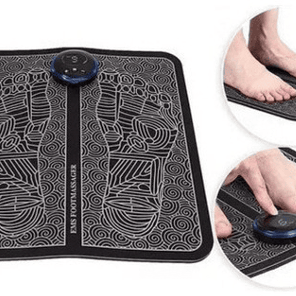 Alfombrilla De Masaje Electroestimulante Para La Circulación Color 6 Modos Y 19 Velocidades 1