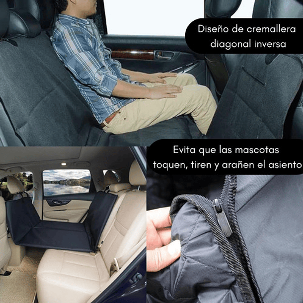 Lona Funda Manta Protectora Cubre Asiento Auto Para Perros 4