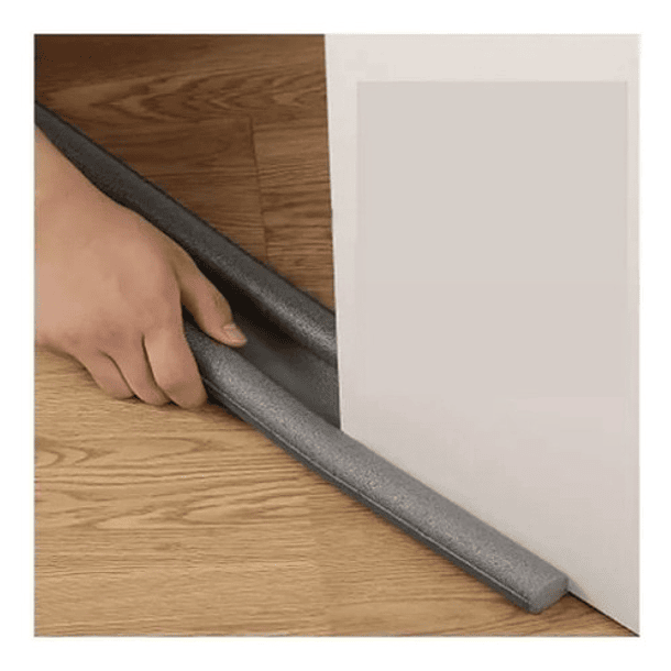 Oem Aislante Para Puertas Y Ventanas Color Negro 90 Cm Diseño Liso 1 Unidad 2