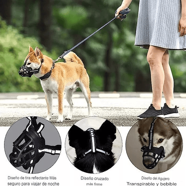 Bozal Perro Grandes Bozal Para Perro Bozal Perro Grande Xxl Color Negro 8