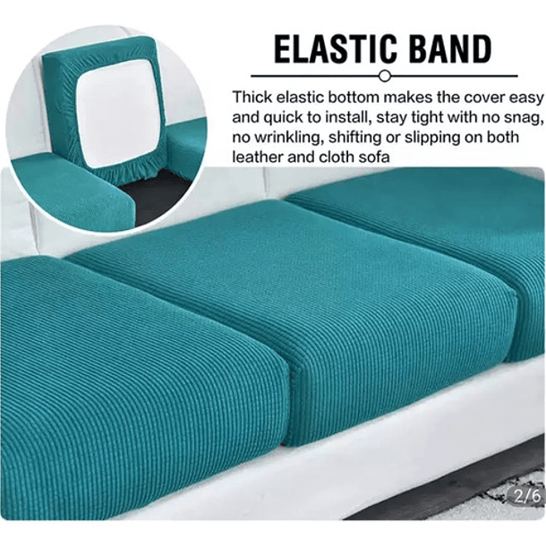 Funda De Asiento Para Cojines De Sofa Cuadrille 24