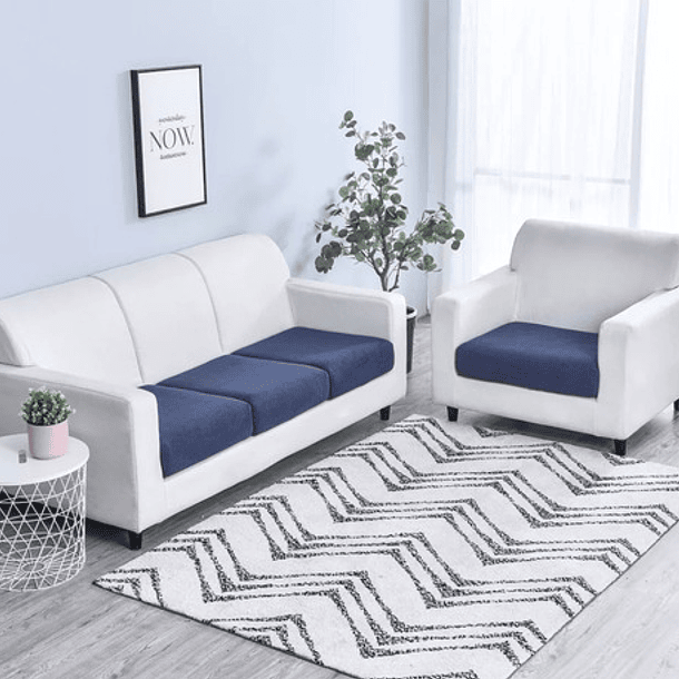 Funda De Asiento Para Cojines De Sofa Cuadrille 33