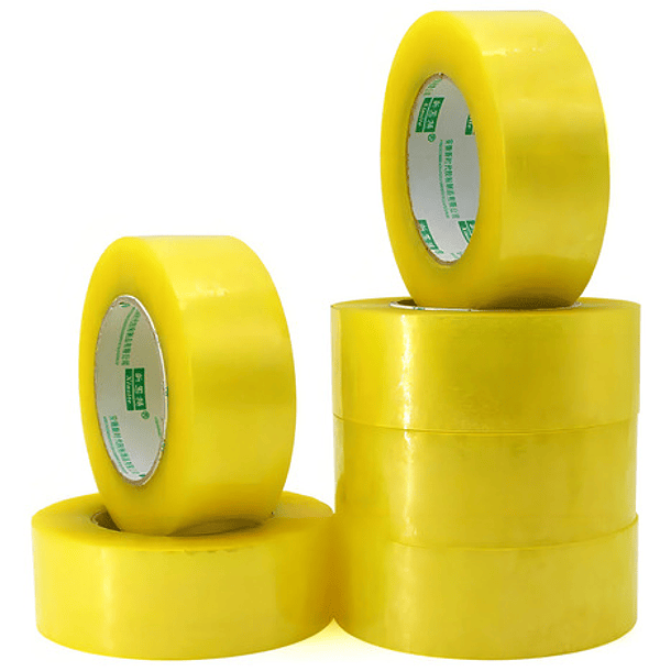 Cinta De Embalaje Ancha Plástica Premium 300 Metros X 45 Mm Color Transparente 1