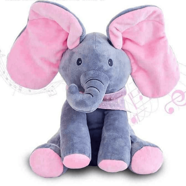 Peluche Interactivo  Para Bebe / ELEFANTE MUSICAL 2