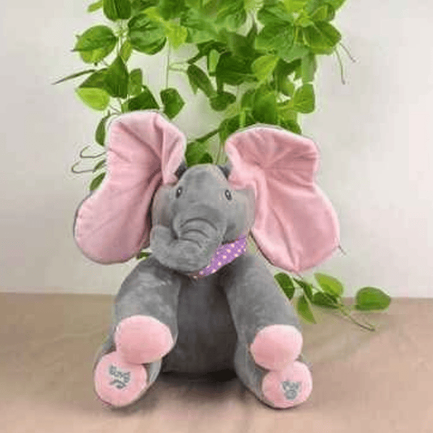 Peluche Interactivo  Para Bebe / ELEFANTE MUSICAL 3