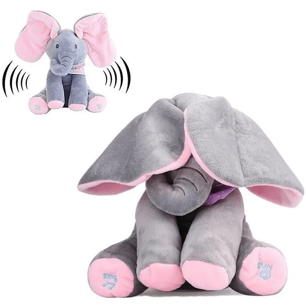 Peluche Interactivo  Para Bebe / ELEFANTE MUSICAL 6