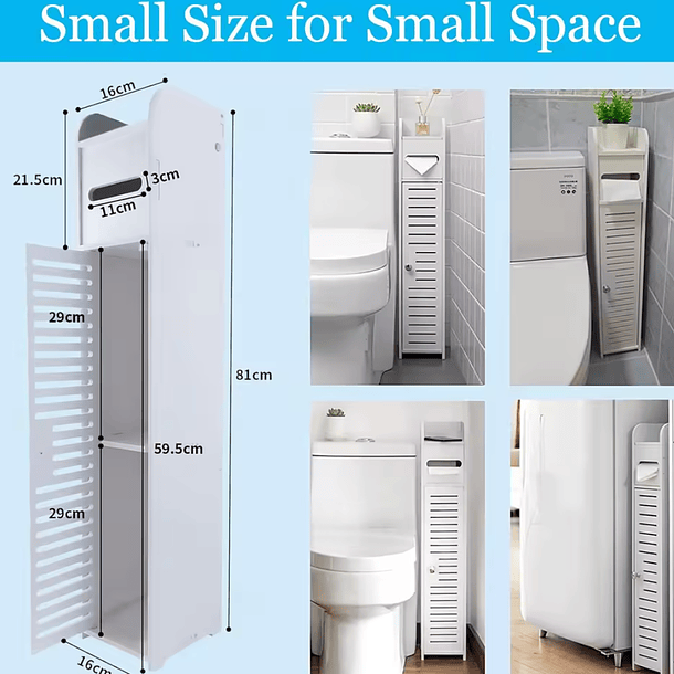 Mueble Organizador de Baño 5