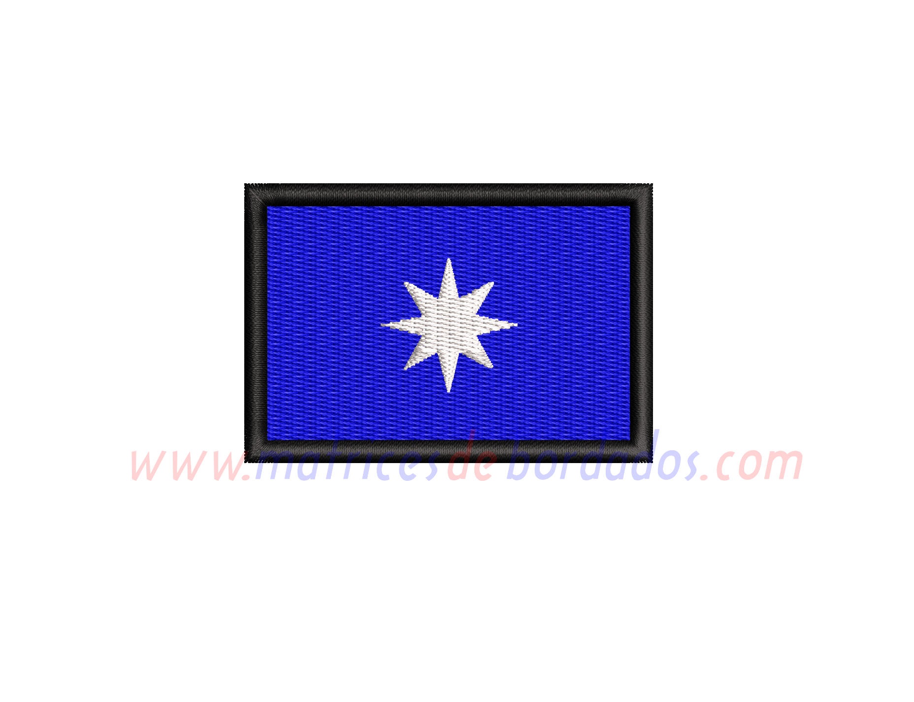 JS28VH - Bandera estrella de 8 puntas