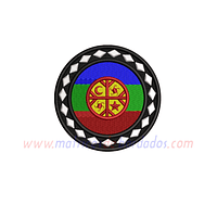 XP88SB - Bandera Mapuche Circular