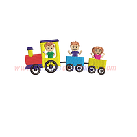 LJ99MH - Tren con niños