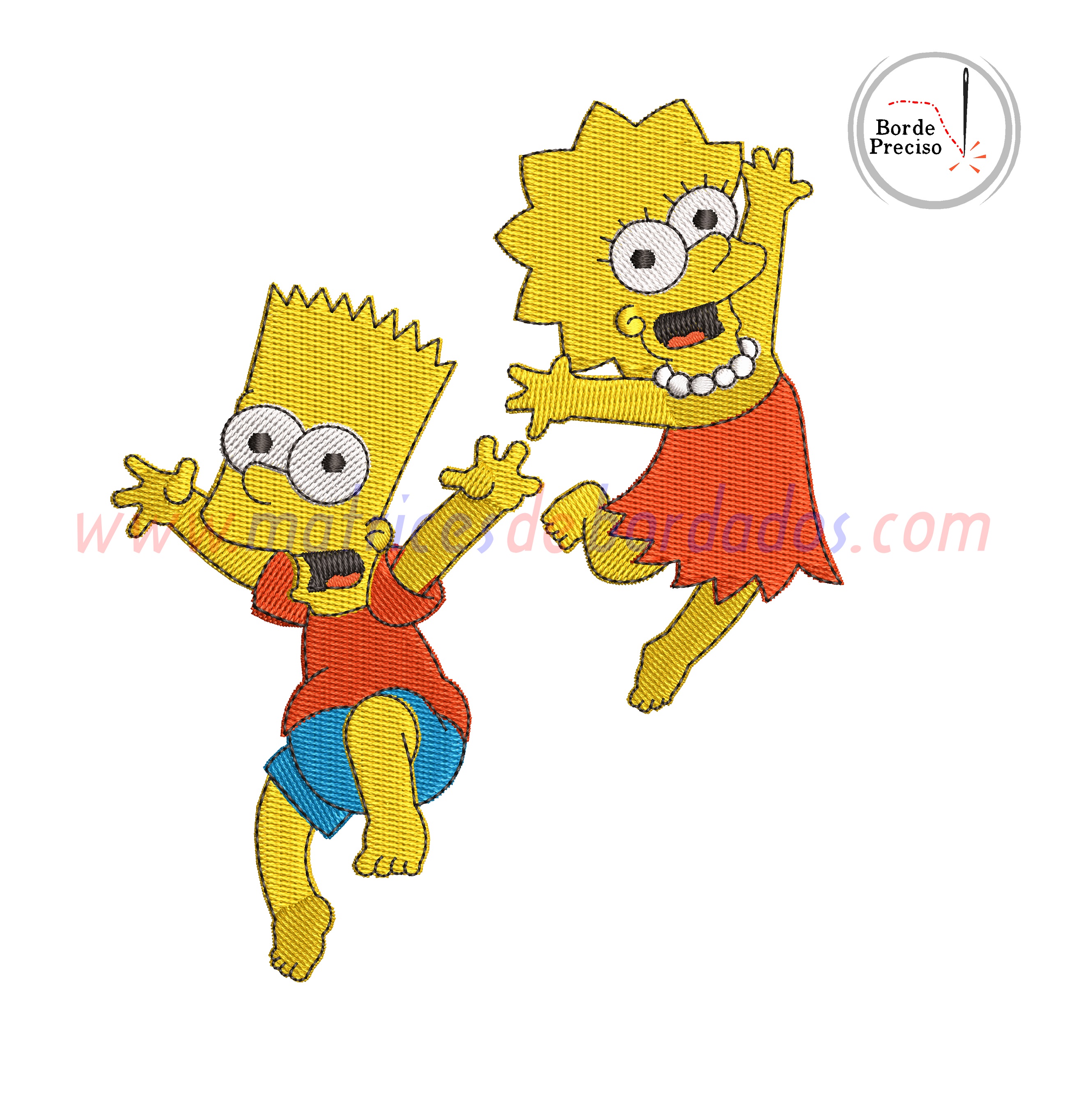 GZ56JH - Bart y Lisa