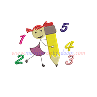 QU45RT - Niña Matemáticas