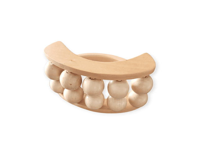 Masajeador de Madera con Rodillos