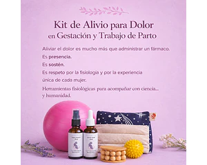 Kit Alivio del Dolor Gestación y Trabajo de Parto 