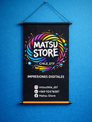 Pendón colgante 30x60cm 