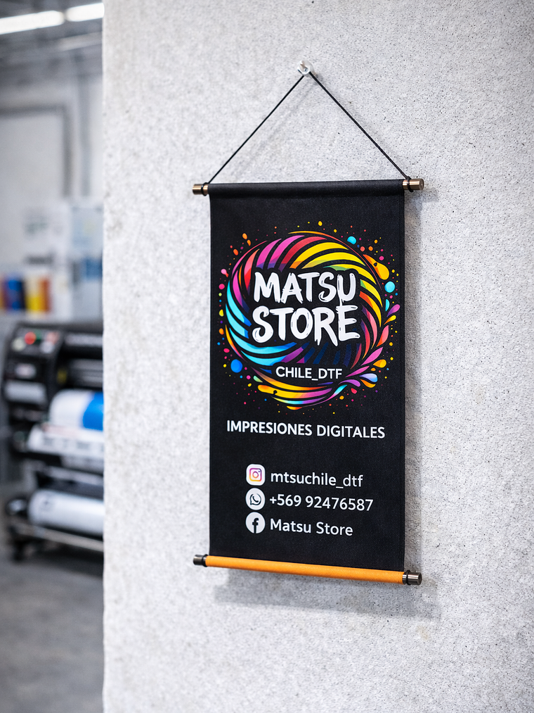 Pendón colgante 80x100cm 1