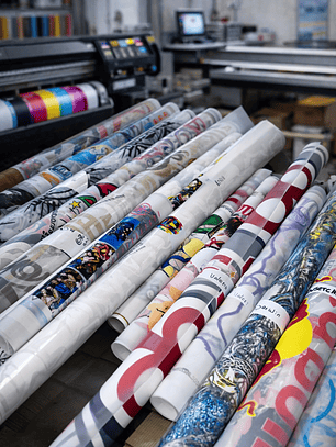 Impresión DTF textil sobre 50 metros