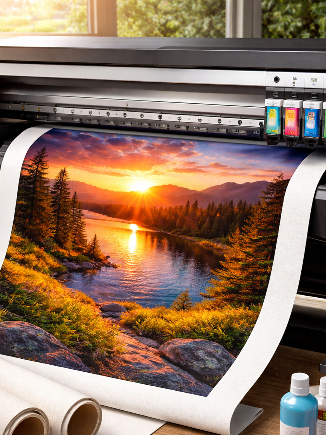 tela canva impresa metro cuadrado ancho 140cm utilizable matte 1