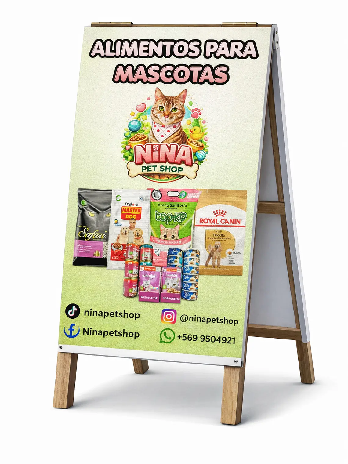 Paloma publicitaria doble cara  1