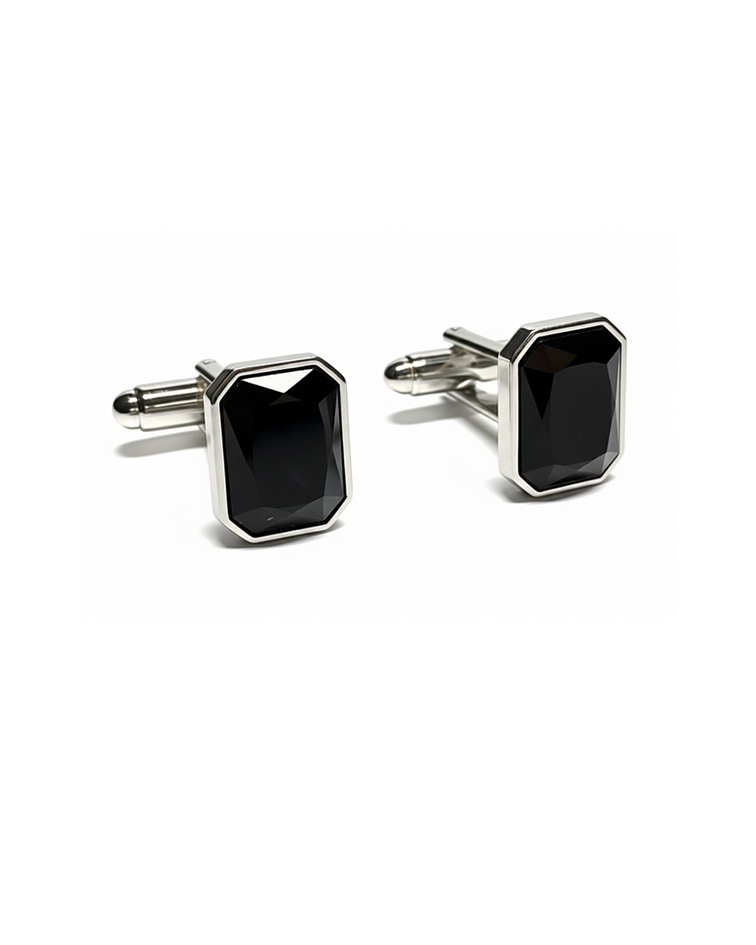 COLLERAS CON INCRUSTACIÓN NEGRO