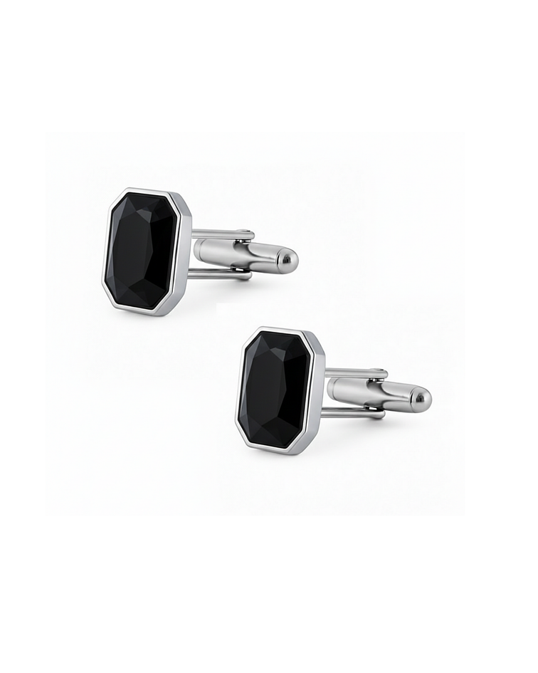 COLLERAS CON INCRUSTACIÓN NEGRO