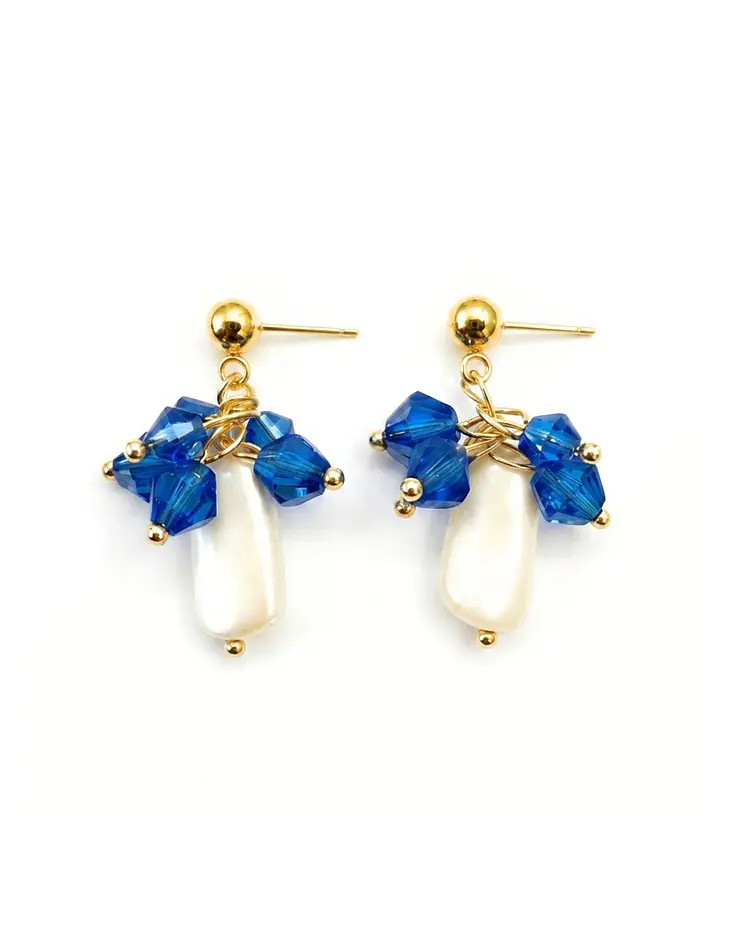 Aros Rocio Azules