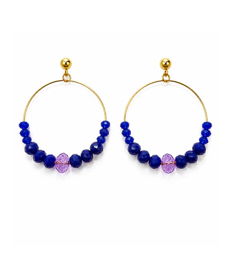 Aros clara azul