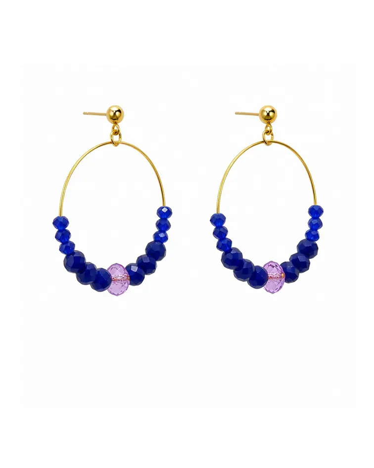Aros clara azul