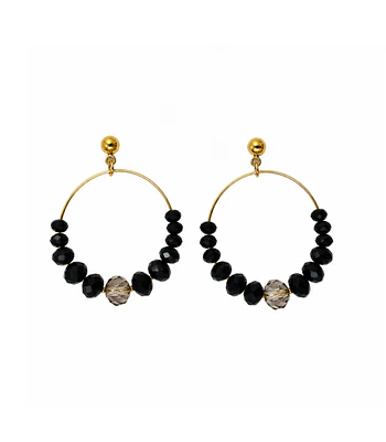 Aros clara negros
