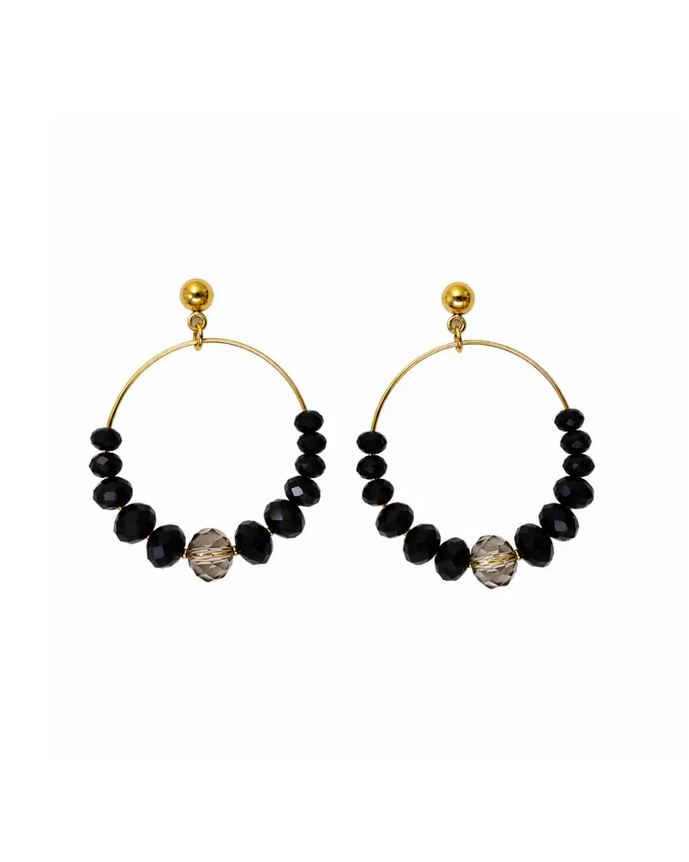 Aros clara negros