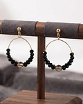 Aros clara negros