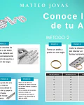 Anillo cinturon diamantes bañado en oro