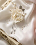 HORQUILLAS PEONIA CON HOJAS 3und.