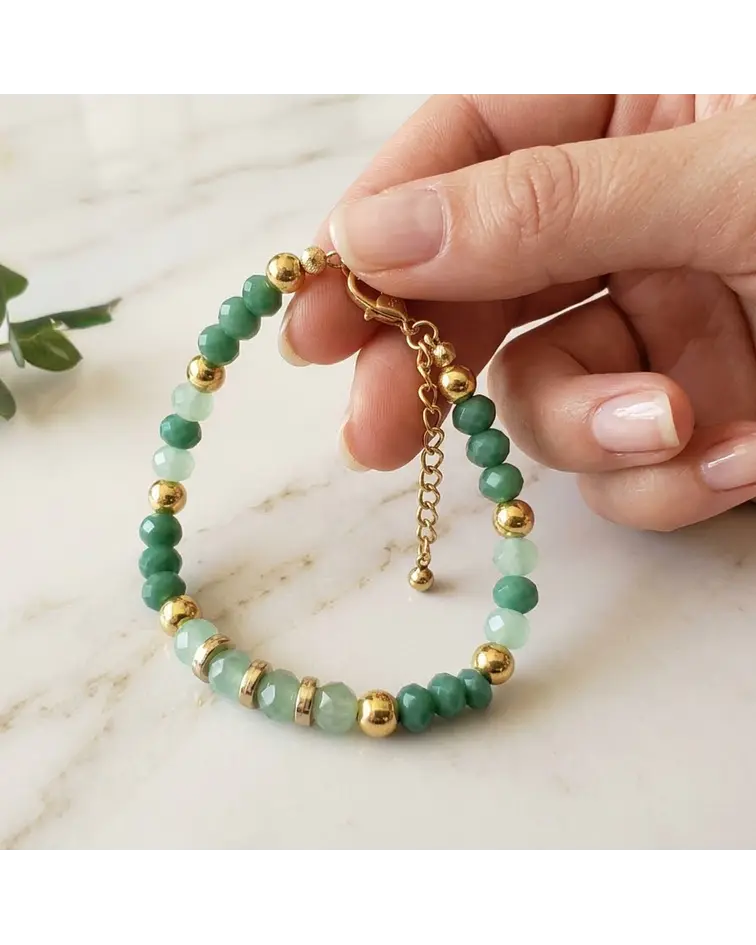 Pulsera Verde cod.00015